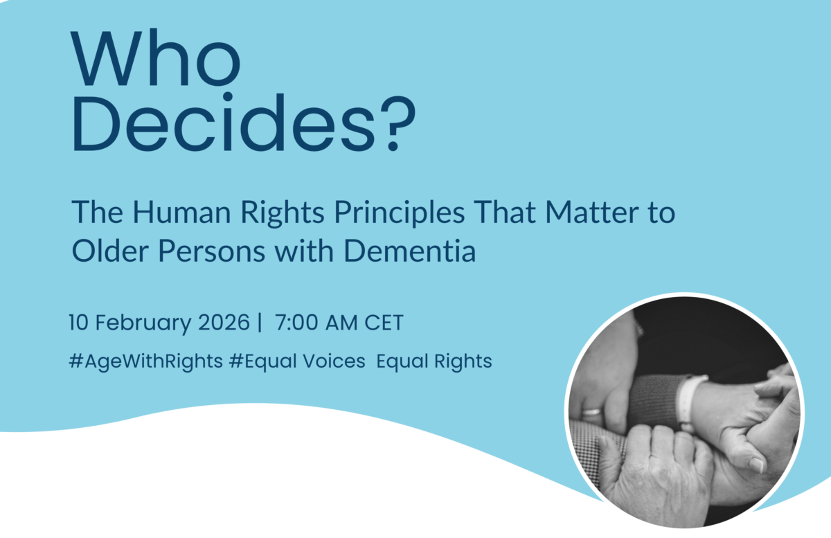 Who Decides? The Human Rights Principles That Matter to Older Persons ...